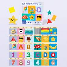 Preschool Children's Cut-And-Paste Educational Drawing Book Matching Children's Art Inspiration Toy - Multicolor - View 8
