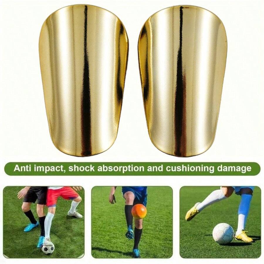 Electroplated Shin Guards, Football Match Sports Shin Pads For Adults And Teenagers, Soccer Leg Guards - Electroplated Soccer Shin Guards - View 1