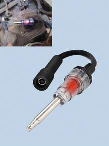 火花塞测试仪 - 点火系统诊断工具，导电金属设计，无需电源，适用于汽车、卡车和摩托车火花测试，汽车保养套件