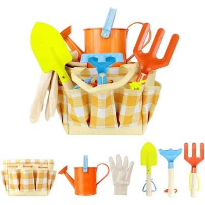 Juguetes Jardín Playa 23 * 17 * 12 Herramientas de Juego de Jardín Juguete de Playa con Bolsa de Transporte Juego de Herramientas de Jardín para Niños para Niños,38085385