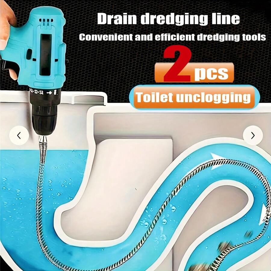 One-Piece - Multi-Functional Sink And Toilet Plunger, Hair And Waste Removal Expert, Bathroom And Kitchen Drain Cleaner, Pipe Plunger Accessories - Easy To Use, Space-Saving Design - Multicolor - View 1