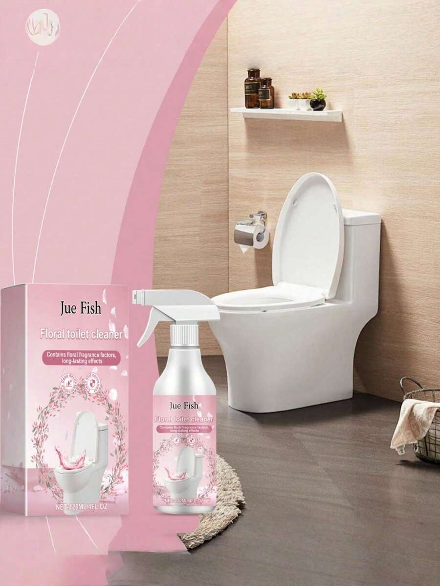 Limpiador de inodoro con aroma a pescado Jue, quitamanchas de baño, limpiador de inodoro perfumado para el hogar