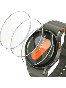 3片装兼容手表屏幕保护膜，采用钢化玻璃材质，高硬度防摔防刮，易于安装，超高清，兼容以下型号：Watch5 Pro 45mm/Watch6 40mm/Watch6 44mm/Watch3 45mm/Watch3 41mm/Watch Active 2 44mm/Active 2 40mm/Watch4 Classic 42mm/Watch7 FE/Watch7 40mm/Watch4 Classic 46mm/Ultra 47mm/Watch7 44mm/Watch6 Classic 43mm/Watch6 Classic 47mm 等。 - 無色 - 查看 11