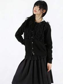 Women Cardigans - Black - View 4