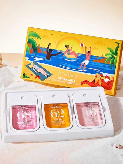 3瓶45毫升数码空气清新剂：持久留香，清新小众香型，便携式空气清新喷雾，持久室内香氛，兼具香氛和除臭功效，适用于卧室、客厅和浴室（多种香型可选）