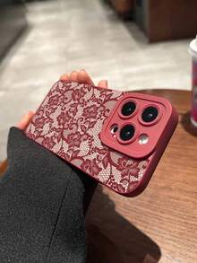 Zarte Katzenauge-Spitze bemalte stoßfeste Handyhülle kompatibel mit iPhone 14, 14 Pro, 14 Pro Max, 13, 13 Pro, 13 Pro Max, 11, 11 Pro Max, 12, 12 Pro, 12 Pro Max, XR, XS, 15, 15 Pro, 15 Pro Max, 16, 16 Pro, 16 Pro Max, 17, 17 Pro, 17 Air, 17 Pro Max, Premium Anti-Drop Handyhülle