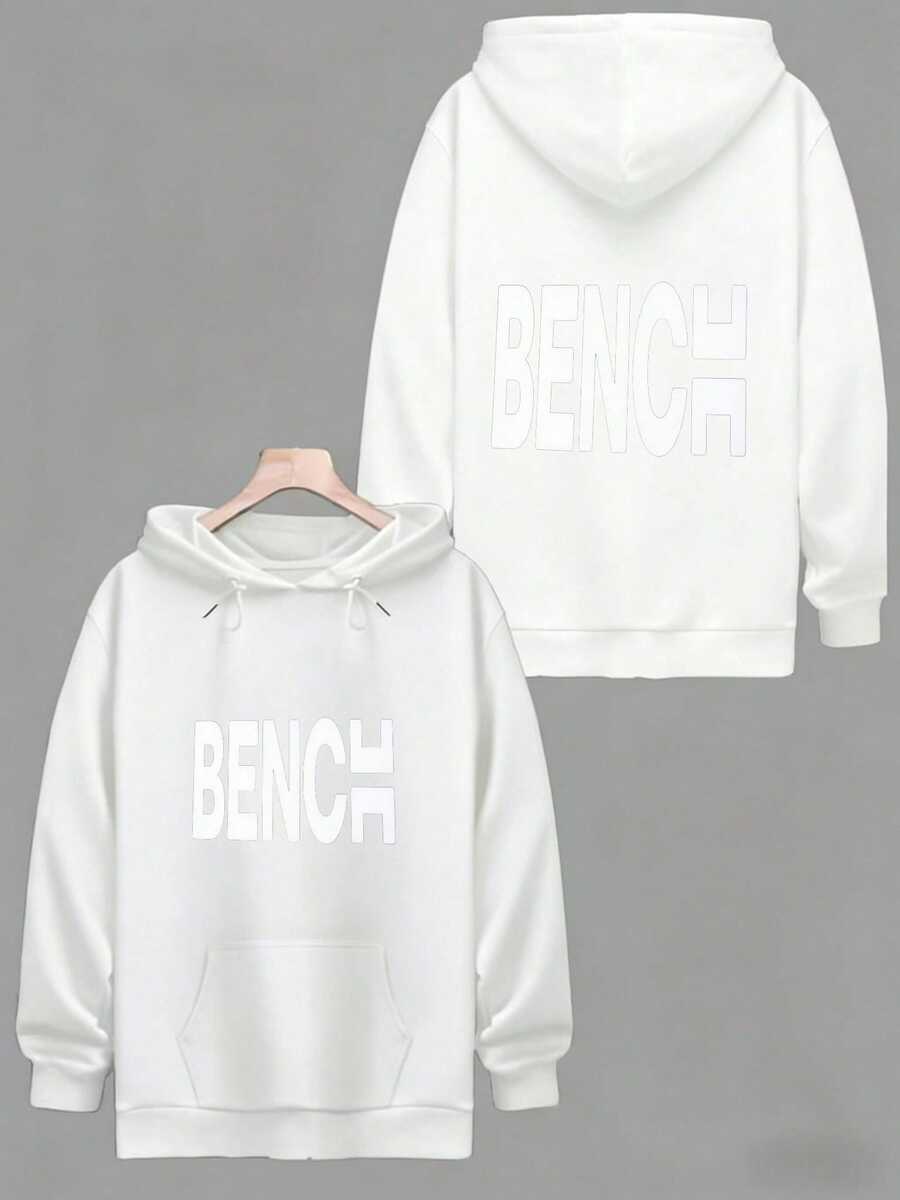 Sudadera de hombre estilo urbano Manfinity FMFG - Blanco - Ver 1