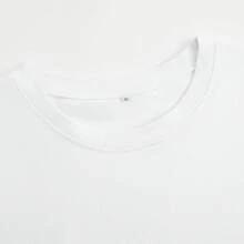 Women's Casual "PARKE" Letter Print Loose Pullover Sweatshirt, Encountering Lazy Fashion. - 白色 - 查看 5