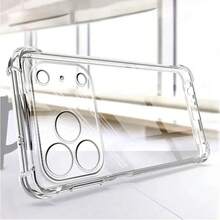 Phone case: Shockproof TPU transparent phone case suitable for  17 Pro Max, air lens protection back case suitable for  16, 15, 14, 13, 12, 11 PRO MAX, XS, XR, X; transparent phone case, screen protector set, charging case, ultra-thin - Estilo 1 (1 pieza) - Ver 7