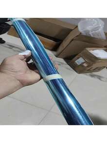 1 Roll Self-Adhesive Mirror Wall Sticker - Shatterproof, Washable, Suitable For Glass, Ceramic, Cabinet Doors And Smooth Surfaces - Decorative Modern Style, Multi-Piece Design, Creative Home Decor, Mirror Wall Decor - Multicolor - View 5