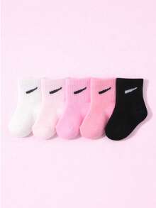 10 Pairs Candy Color Baby Socks, Suitable For Infants, Girls And Boys, Soft, Comfortable And Breathable Socks, Ideal Gift For Boys And Girls - Multicolor - View 4