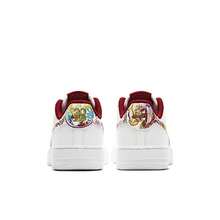 Nike Air Force 1 CNY 鼠年 耐磨 低筒 兒童板鞋 中小童 - 白色 - 查看 3
