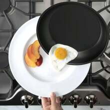 24 Cm Stainless Steel Non Stick Frying Pan Suitable For All Cooking Hobs Including Gas And Induction - Silver - View 4