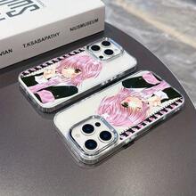 Funda para teléfono Anime S-Shugo-C-Chara Compatible con modelos de  17, 16E, 16, 15, 14, 13, 12, 11 Pro Max, Air, X, XR, XSMAX, 8 y 7 Plus, con una cubierta trasera transparente de TPU suave, y viene con un paño de limpieza - Color 1 - Ver 6