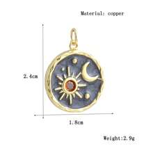 1件铜质壁龛奢华心形吊坠，用途广泛，可DIY制作手链、项链、耳环、包包挂饰等，亦可作为配饰或情人节礼物。 - 彩色 - 查看 24