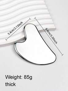 2 Pieces/1-Piece Lymphatic Sculpting Face And Body Brush Set And Stainless Steel Facial Gua Sha Board Set, Lymphatic Drainage Massager, Suitable For Face, Chin And Jawline Sculpting, Facial Massage Tool Set, Skin Firming Gua Sha Board, Beauty Tools, Skin Care Tools. - Multicolor - View 11