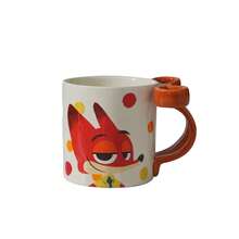Disney Cốc sứ phiên bản hợp tác chính thức với Zootopia, kèm nơ và hộp quà. - Nhiều màu - Xem 11