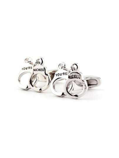 Mancuernillas o gemelos para hombre con diseño de esposas de policía,38073273