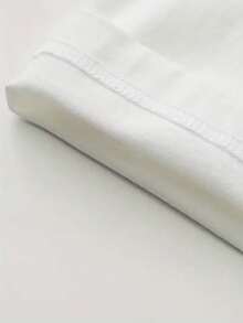 All-Match Flower Pattern Round Neck Women-Shirt Short Sleeve Fashion Printing Half Sleeve Shirt Stretch-Shirt Comfortable Cotton Top Women Size S-3XL - 白色 - 查看 7