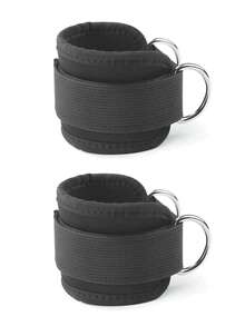 2 piezas Correas ajustables para tobillos, accesorios para entrenamiento de fuerza de glúteos y piernas, para ejercicios con cable, entrenamientos de fitness en casa o en el gimnasio - patadas hacia atrás, extensiones de piernas, caderas - Multicolor - Ver 13