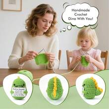 1件正能量恐龙动物礼物 - 可爱的纯手工恐龙礼物，可缓解焦虑，鼓励和促进心理健康，适合青少年、朋友和啦啦队员 - 彩色 - 查看 6