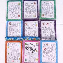 50pcs Watercolor Painting, Watercolor Paper, Coloring Pages, DIY Watercolor Painting, Educational Doodle Painting - Multicolor - View 11