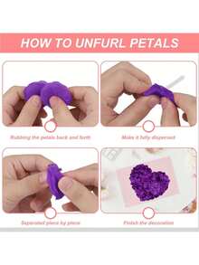 1000pcs Artificial Silk Rose Petals Decor, Purple, Suitable For Wedding, Party, Gift Box Filler, Romantic Rose, Proposal Rose Petals, Black, Wedding Decoration, Home Decor, Room Decor, Party Favors, Bridal Gift, Birthday, Graduation, Bachelorette Party, Anniversary And More - Purple - View 5