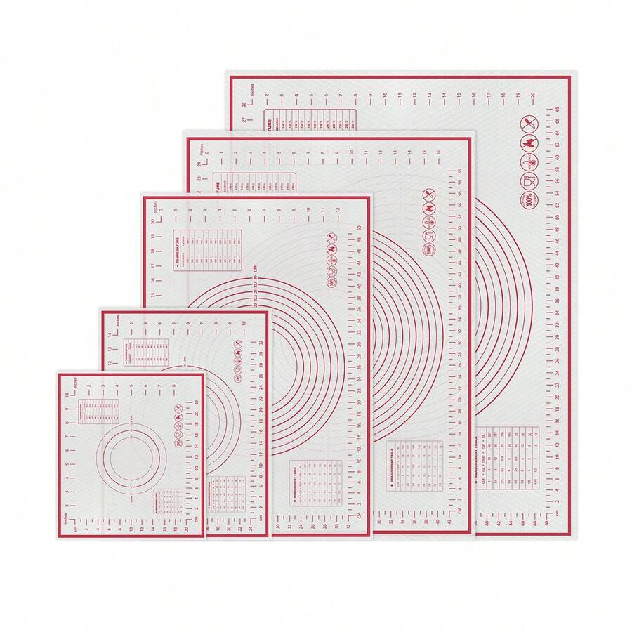 1片EVA揉面垫，内置刻度环，可直接接触食材，清晰显示面团大小和厚度。材质柔韧，可折叠收纳，表面光滑易清洁。适用于制作中式包子、饺子或西式烘焙甜点，助您轻松实现创意烹饪，并有条不紊地进行准备工作。 - - - 查看 1
