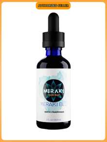 Meraki Methylene Blue Liquid Dietary Supplement | Unflavored Drops In Glass Dropper Bottle | Third-Party Tested | 30ml - 1 Bottle - 查看 1