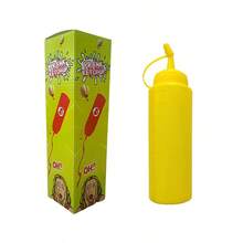 1个2026新款番茄酱恶作剧瓶，挤压式搞笑瓶，减压趣味沙拉酱瓶 - 完美礼物，趣味礼物，生日礼物 - 彩色 - 查看 5