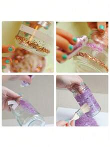 2pcs Double-Sided Adhesive Tape, High Viscosity Thin Handmade Tape, Spring Festival Couplet Two-Sided Strong Foam Transparent No Trace Adhesive Tape, Wall Mounted, Student & Kids Stationery, Ultra-Thin Double-Sided Tape - White - View 6