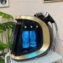 Analizador Inteligente Azul Hielo en 1áquina Multifuncional Diamante Hidrodermoabrasión Aquafacial - 220 V - Ver 3