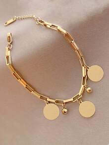 Nuevo conjunto de joyería de pulsera de acero inoxidable con flor de circonita de alta calidad para mujer, adecuado para uso diario