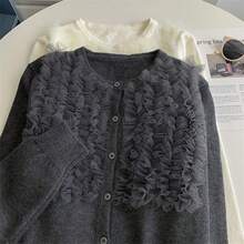 Women Cardigans - Xám - Xem 7