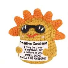 1pc Cute Kittens, The Sun, Rainbow Horses And Koalas Can Bring Smiles And Transmit Positive Energy. It Is A Very Creative Choice To Encourage Friends With A Card Full Of Positive Energy. This Warm-Hearted Flower Full Of Emotion, Placed On The Desktop Or The Dashboard Of A Car, Is Also A Beautiful Scenery. - Multicolor - View 13