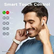 2026 Transparent Wireless Headphones With LED Digital Display, Enjoy Immersive Gaming Experience, Hifi Stereo Sound, Control, And High-Definition Calling, Suitable Outdoor Activities, Gaming, And Phone Calls, Long Life Battery For Lasting Endurance,With HIFI Stereo Sound & LED Display - Perfect Gift For Birthday/Christmas/Girlfriend - 粉色 - 查看 9