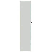 vidaXL Classeur grigio chiaro 90x40x180 cm acciaio - Grigio - Visualizzare 4