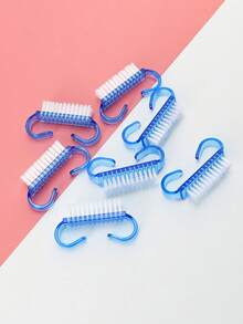 Acrylic Nail Brush, Pink Nail Polish, Pedicure, Soft Dust Removal, Plastic Cleaning, Specially Designed For Nail Cleaning, Small Horn Brush, A Tool For Removing Dust From Hands, Feet And Nails - Multicolor - View 7