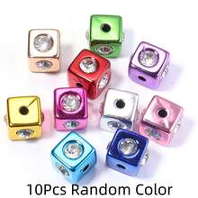 10-200 Stück 8-14mm Strass Perlen - Bonbonfarben Acryl Handgemachte Perlen, geeignet für DIY Schmuckherstellung, Armbänder, Halsketten, Schuhe & Taschencharms - Funkelnde Diamant Dekor Perlen, Abstandsperlen, kreatives Design, glatte Oberfläche, Handwerks-Zubehör - Mischen Sie die Farben nach dem Zufallsprinzip - Übersicht 15