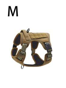 Adjustable No-Pull Tactical Dog Harness With Handle For Large Dogs - Reflective Vest For Labrador Retriever, Siberian Husky, German Shepherd - Durable Polyester Material - Nhiều màu - Xem 14