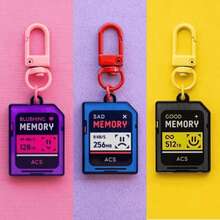 1pc 2026 New High-Quality Creative Keychain, INS Style Bag Charm, Perfect Gift For Valentine's Day, Birthday, Interesting Present - Multicolor - View 2