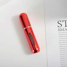 Refillable Mini Perfume Bottle Portable Cosmetic Bottle Spray Bottle Atomizer Spray Container Travel Refillable Bottles 8ml /5ml - 5ml Màu đỏ tươi - Xem 2