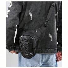 Adjustable Strap Waterproof Motorcycle Leg Bag With Earphone Jack - Multicolor - View 3