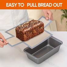 1/2pcs Silicone Bread Baking Tray, Designed For 9"X5" Bread, Made Of Material, Non-Stick & Reusable, Easy To Clean, Heat Resistant - - - View 5