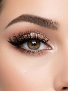 7 Pairs Of Classic Mink False Eyelashes With Cat Eye Design, Natural D-Curl Fluffy False Eyelashes That Look Very Natural And Extend The Lashes - Natural Lashes - View 6