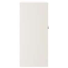 vidaXL Classeur branco 79x40x90 cm cinza - Branco - Ver 5