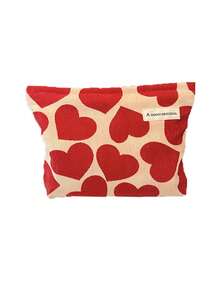 One Large Red Heart-Shaped Makeup Bag Portable Travel Bag Storage Makeup Organizer Makeup Case Makeup Travel Toiletry Organizer Essentials Gifts Storage Zipper Accessories Nail, Makeup Bag, Make Up Bag, Makeup Bags, Cosmetic Bag, Makeup Organiser, Makeup Pouch, Bag, Vanity, Make Up Pouch, Pouch Bag, Small Makeup Bag, Makeup Pouch, Cosmetic Bag, Large Capacity, Large Makeup Bag, Christmas Gifts, Pouch, Gifts For Women, Pouch / Small Handbag, Makeup Organizer, Pouch, Brush Holder, Mini Pouch, Large Capacity Pouch, Gifts For Women, Christmas Gifts, Gift Ideas For Women - 紅桃心 - 查看 2
