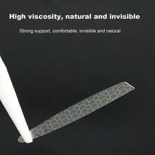 10pcs400stickers Invisible Double Eyelid Tape Transparent Self Adhesive Natural Big Eyes Lift Non-Marking Mesh-Lace Eye Stickers Eyes - Nude - View 8