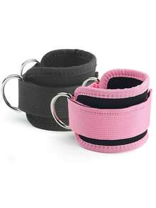 2 piezas Correas ajustables para tobillos, accesorios para entrenamiento de fuerza de glúteos y piernas, para ejercicios con cable, entrenamientos de fitness en casa o en el gimnasio - patadas hacia atrás, extensiones de piernas, caderas - Multicolor - Ver 7