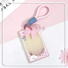 Summer Cloud Dog Transparent Student/Campus Card, Bus/Metro Card Holder, ID Card Case - Multicolor - View 3